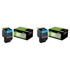 Lexmark 702C Cyan Toner - High-Quality 1000 Pages - 70C20C0 - Reliable Printing Excellence!
